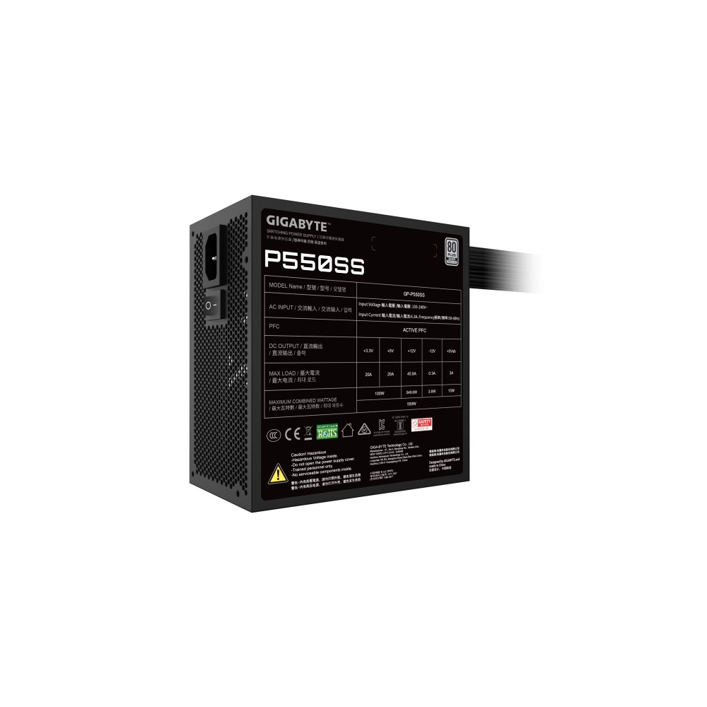 Produktbild för Gigabyte P650SS - nätaggregat - 650 watt
