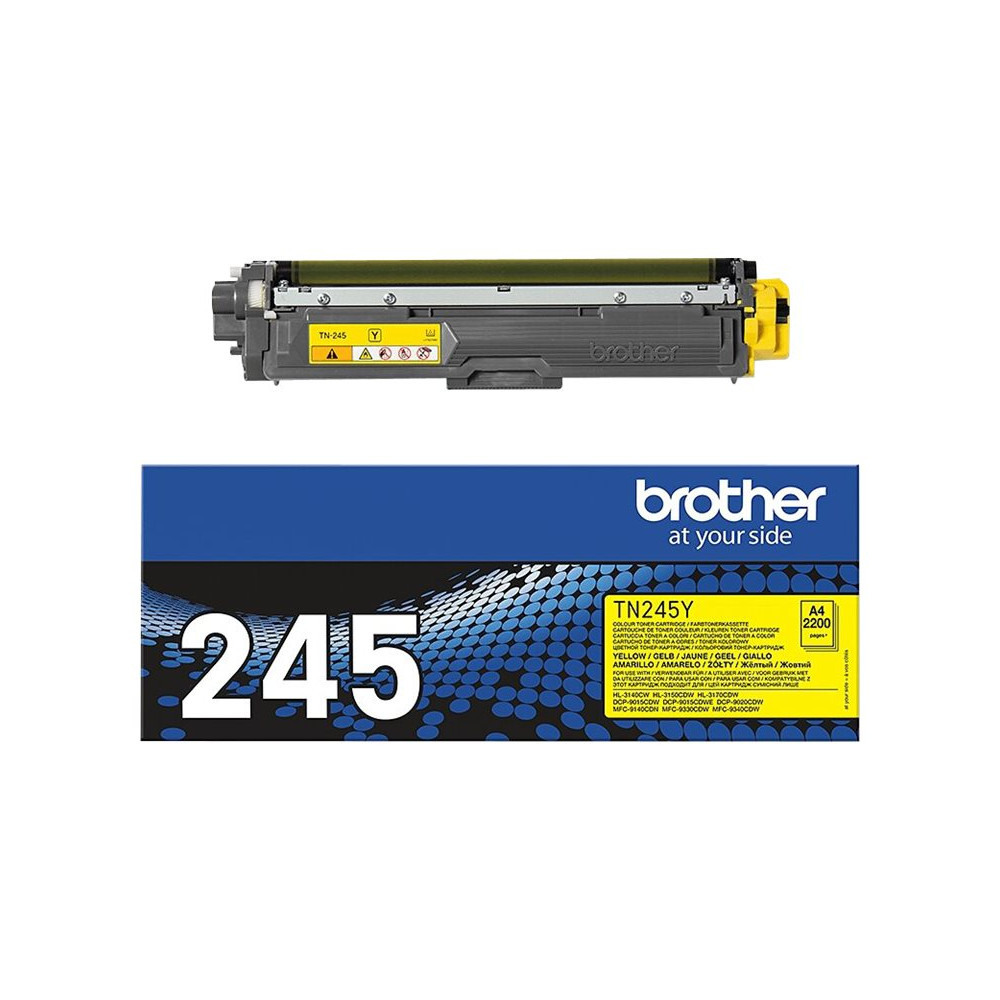 Produktbild för Brother TN245Y - gul - original - tonerkassett