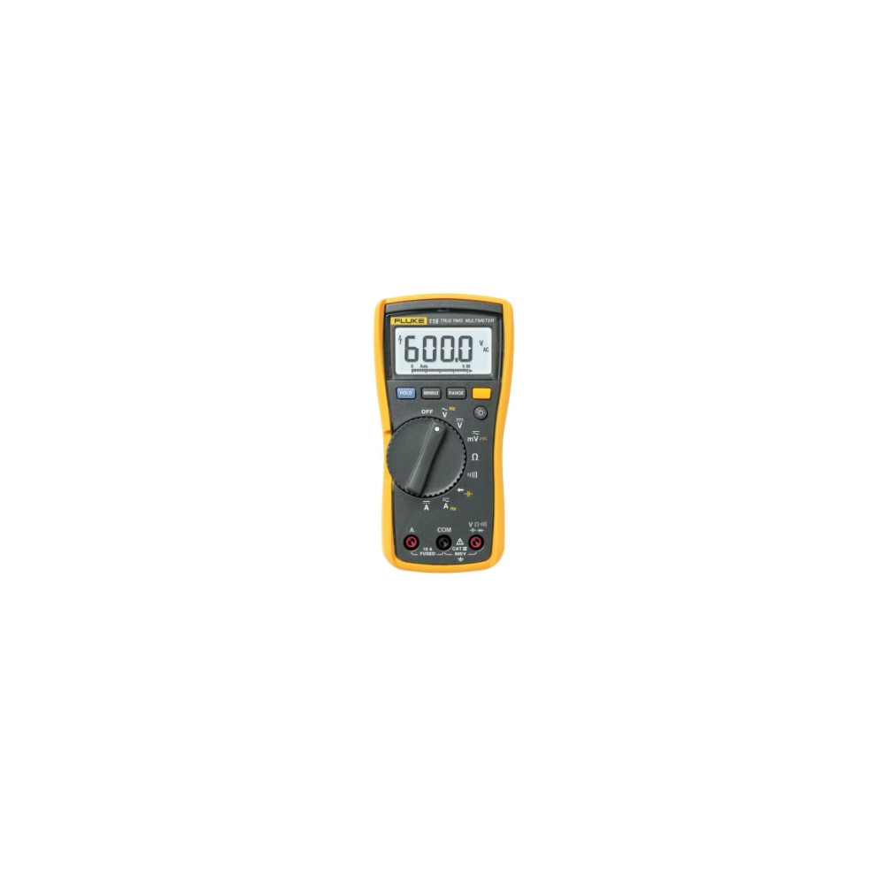 Produktbild för Fluke 115, Digital multimeter, Handhållen multimeter, CAT II...
