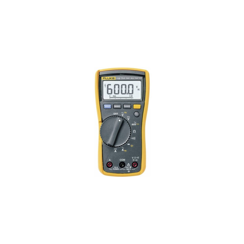 Produktbild för Fluke 115, Digital multimeter, Handhållen multimeter, CAT II...