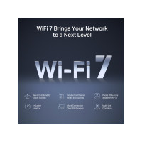 Produktbild för Mercusys MR47BE V1 - trådlös router - Wi-Fi 7 - skrivbordsmodell