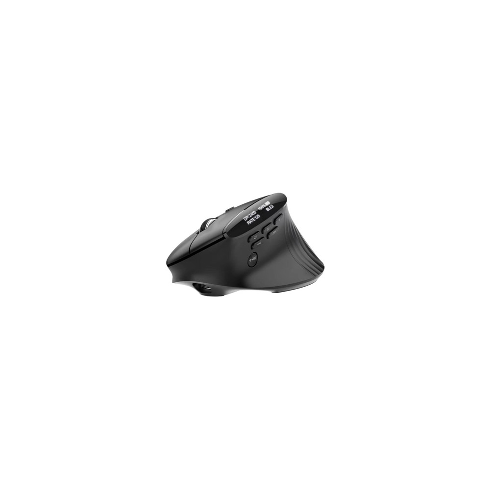 Produktbild för Acer Smart Fit - mus - vertikal - 2.4 GHz, Bluetooth 5.0 - svart