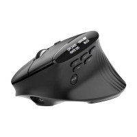 Produktbild för Acer Smart Fit - mus - vertikal - 2.4 GHz, Bluetooth 5.0 - svart