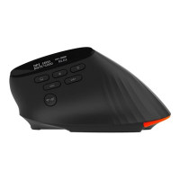 Produktbild för Acer Smart Fit - mus - vertikal - 2.4 GHz, Bluetooth 5.0 - svart