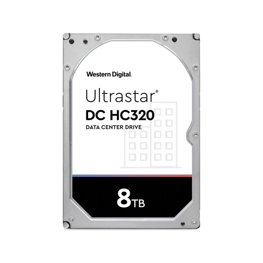 Produktbild för WD Ultrastar DC HC320 HUS728T8TL5204 - hårddisk - 8 TB - SAS 12Gb/s