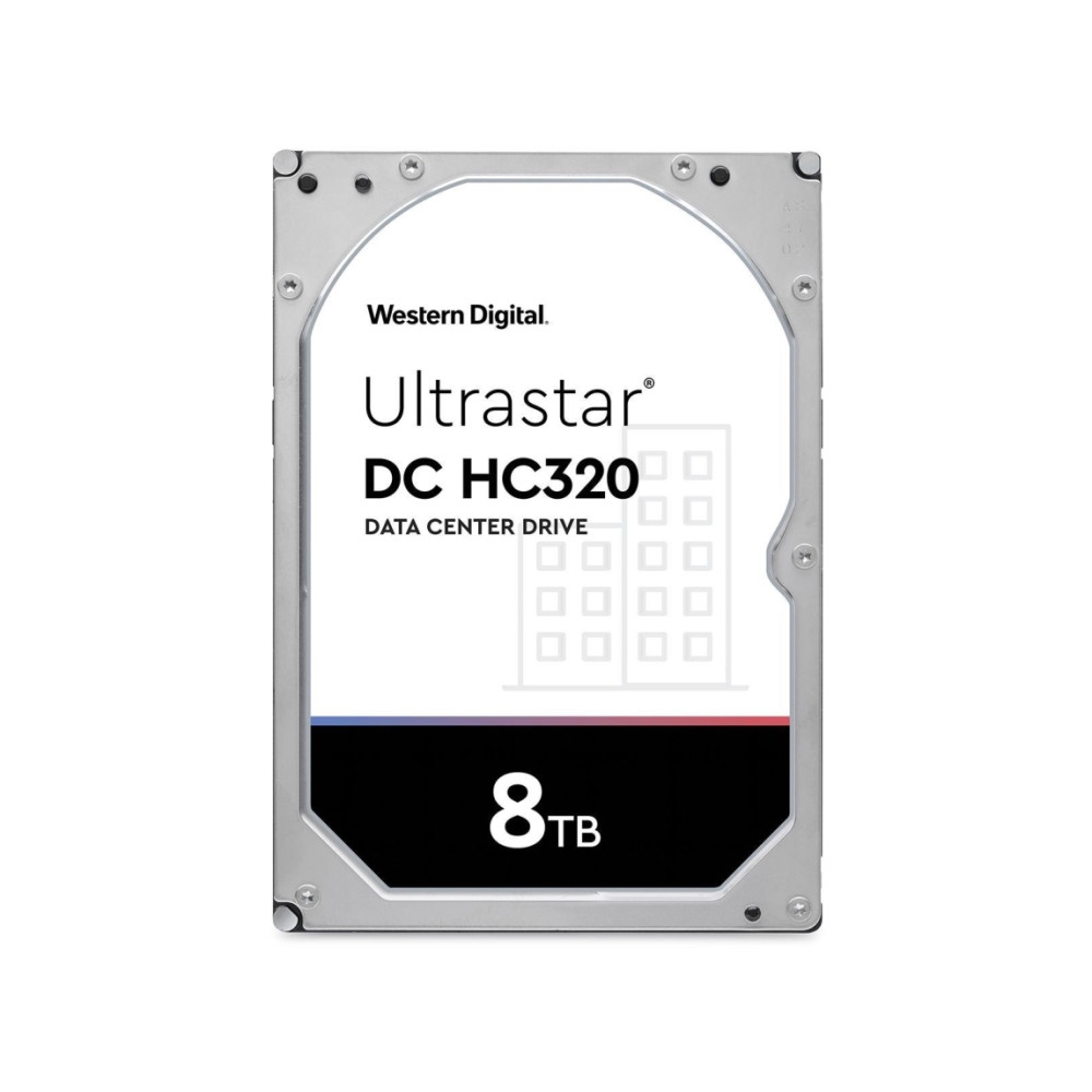 Produktbild för WD Ultrastar DC HC320 HUS728T8TL5204 - hårddisk - 8 TB - SAS 12Gb/s