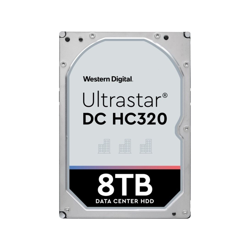 Produktbild för WD Ultrastar DC HC320 HUS728T8TL5204 - hårddisk - 8 TB - SAS 12Gb/s