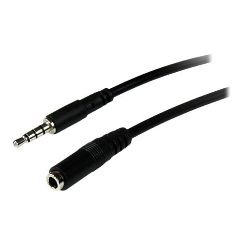 StarTech.com StarTech.com 2m 3,5mm 4-polig TRRS headset-förlängningskabel - M/F - förlängningskabel till headset - 2 m