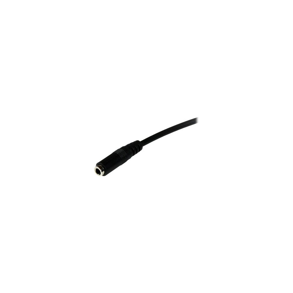 Produktbild för StarTech.com 2m 3,5mm 4-polig TRRS headset-förlängningskabel - M/F - förlängningskabel till headset - 2 m