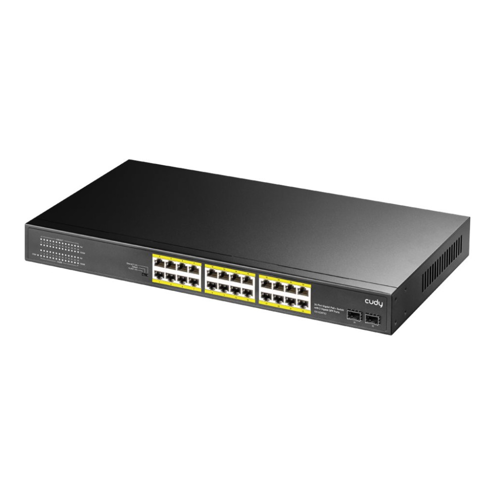Produktbild för Cudy GS1028PS2 - switch - 24 portar - rackmonterbar