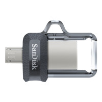Produktbild för SanDisk Ultra Dual - USB flash-enhet - 128 GB