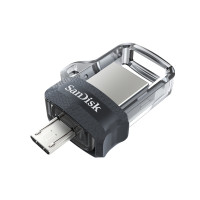 Produktbild för SanDisk Ultra Dual - USB flash-enhet - 128 GB