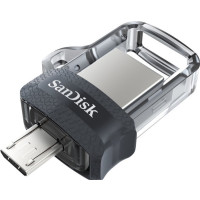 Produktbild för SanDisk Ultra Dual - USB flash-enhet - 128 GB