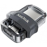 Produktbild för SanDisk Ultra Dual - USB flash-enhet - 128 GB