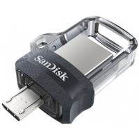 Produktbild för SanDisk Ultra Dual - USB flash-enhet - 128 GB