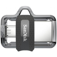 Produktbild för SanDisk Ultra Dual - USB flash-enhet - 128 GB
