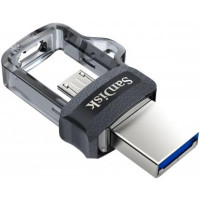 Produktbild för SanDisk Ultra Dual - USB flash-enhet - 128 GB