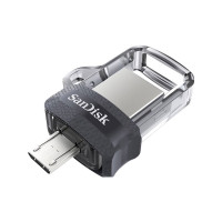 Produktbild för SanDisk Ultra Dual - USB flash-enhet - 128 GB