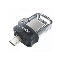 Produktbild för SanDisk Ultra Dual - USB flash-enhet - 128 GB