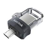 Produktbild för SanDisk Ultra Dual - USB flash-enhet - 128 GB