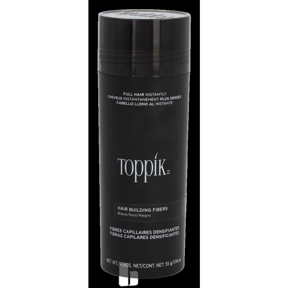 Produktbild för Toppik Hair Building Fibers - Black 55 gram Unisex