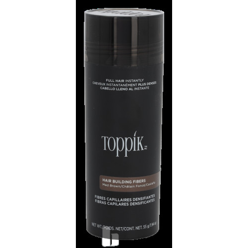 Toppik Hair Building Fibers - Medium Brown 55 gram Unisex - Övrigt inom hårvård