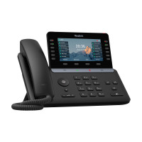 Produktbild för Yealink SIP-T85W - VoIP-telefon med nummerpresentation/samtal väntar - 10-riktad samtalsförmåg