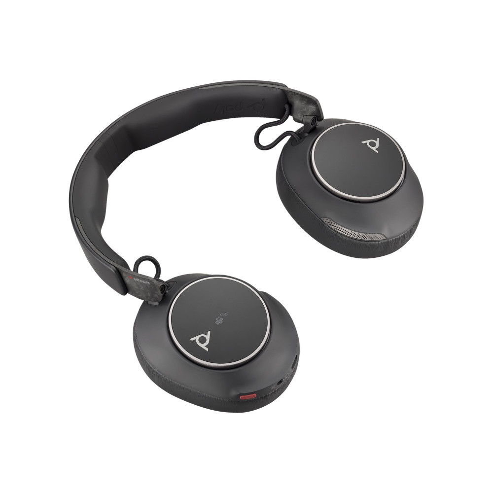 Produktbild för HP Poly Voyager Surround 80-M UC - headset - USB-C via Bluetooth-adapter