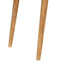 Produktbild för Skrivbord med låda Brun 110 x 55 x 76 cm Massivt mangoträ