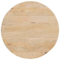 Produktbild för Nesting Kaffe Bord 3 pcs Brun Massivt Mangoträ och stål