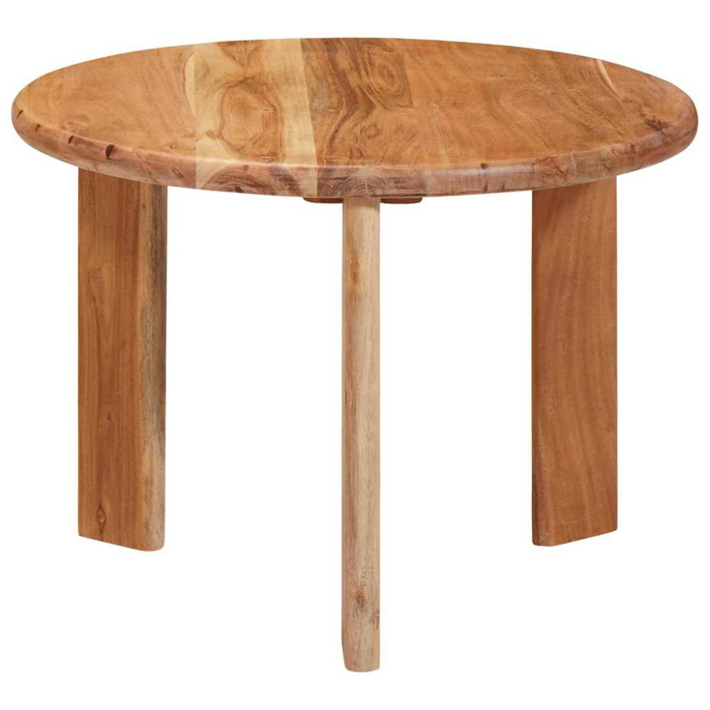 Produktbild för Nesting Kaffe Bord 2 pcs Brun Massivt Akaciaträ