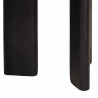 Produktbild för Nesting Kaffe Bord 2 pcs Vit Massivt mangoträ