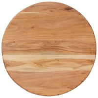 Produktbild för Nesting Kaffe Bord 3 pcs Brun Massivt Akaciaträ
