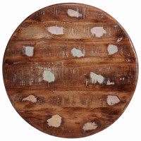 Produktbild för Nesting Kaffe Bord 3 pcs Flerfärgsdesign Massivt återvunnet trä
