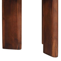 Produktbild för Nesting Kaffe Bord 3 pcs Flerfärgsdesign Massivt återvunnet trä