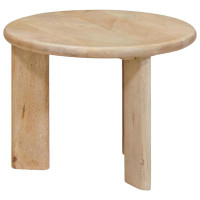 Produktbild för Nesting Kaffe Bord 3 pcs Svart Massivt mangoträ