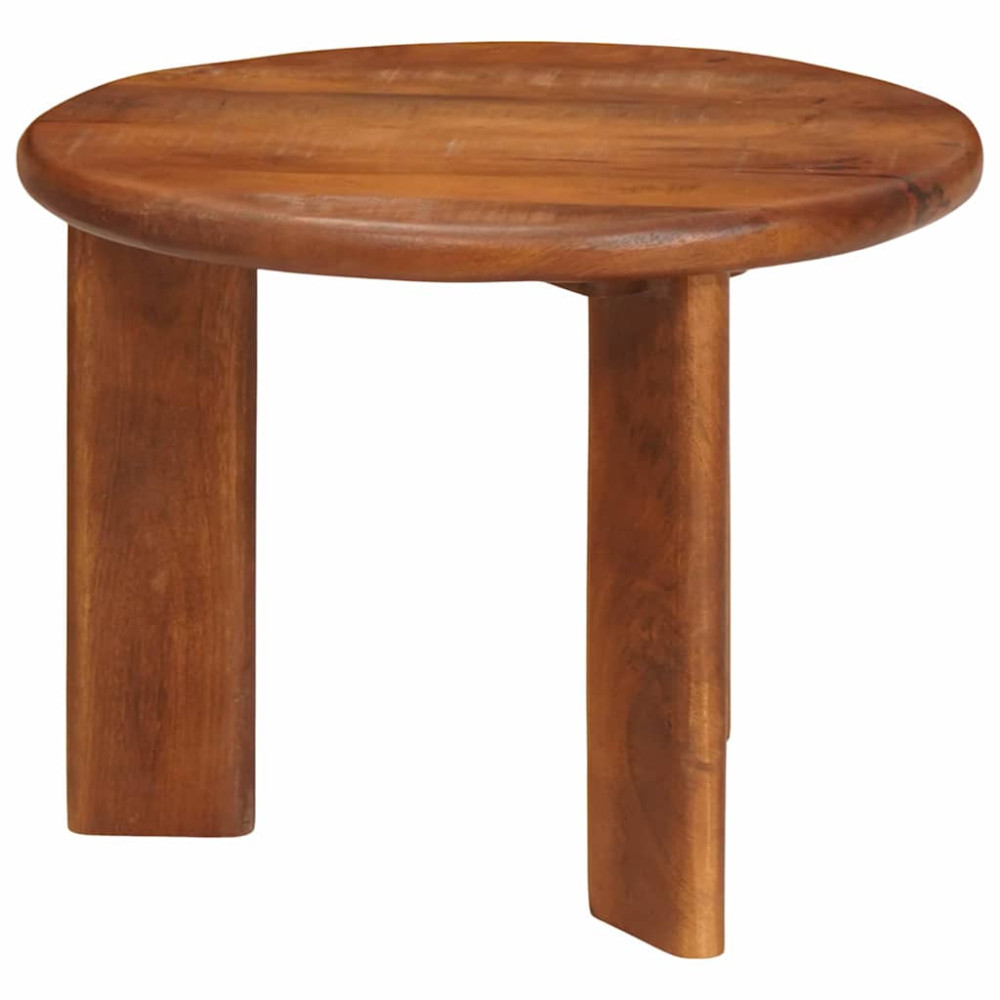 Produktbild för Nesting Kaffe Bord 3 pcs Honung brun Massivt mangoträ