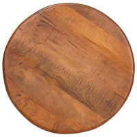Produktbild för Nesting Kaffe Bord 3 pcs Honung brun Massivt mangoträ