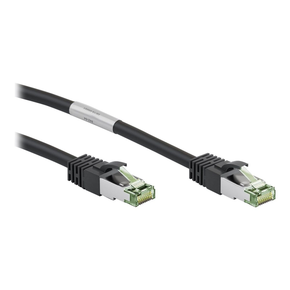 Produktbild för goobay patch-kabel - 25 m - svart