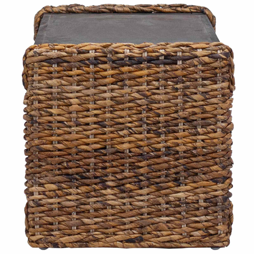 Produktbild för Kaffeebord Naturfärg 70 x 35 x 35 cm Massivt mahognyträ