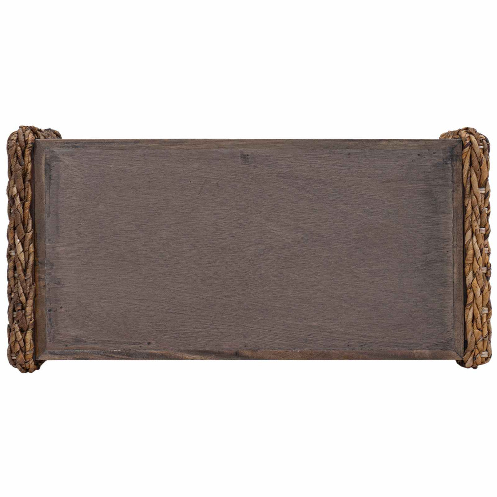 Produktbild för Kaffeebord Naturfärg 70 x 35 x 35 cm Massivt mahognyträ