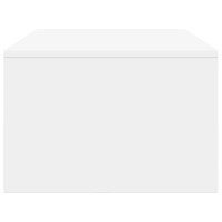 Produktbild för Väggmonterat skrivbord Vit 100 x 45 x 30 cm Konstruerat trä