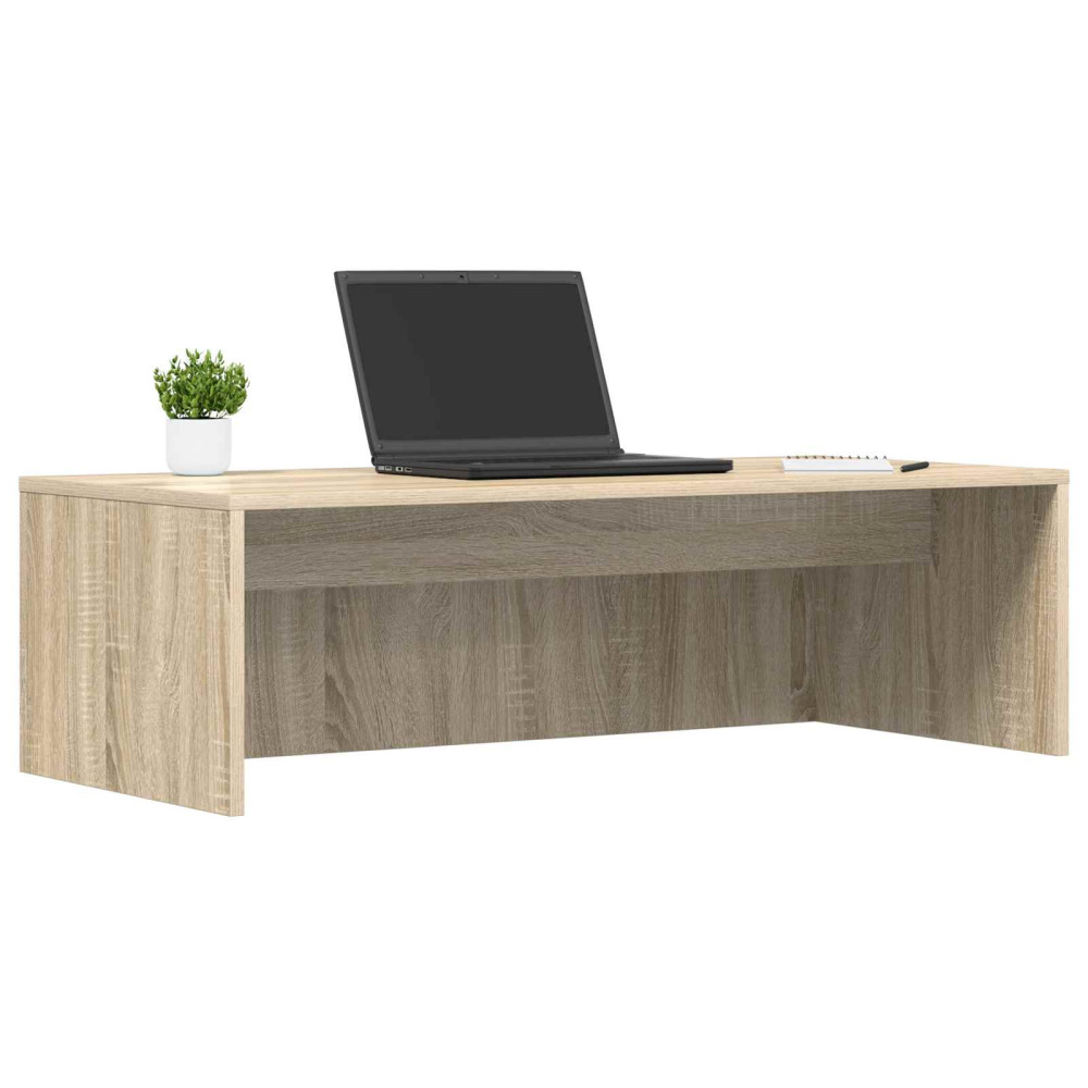 Produktbild för Väggmonterat skrivbord Väggmonterad Sonoma-ek 100 x 45 x 30 cm