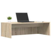 Produktbild för Väggmonterat skrivbord Väggmonterad Sonoma-ek 100 x 45 x 30 cm