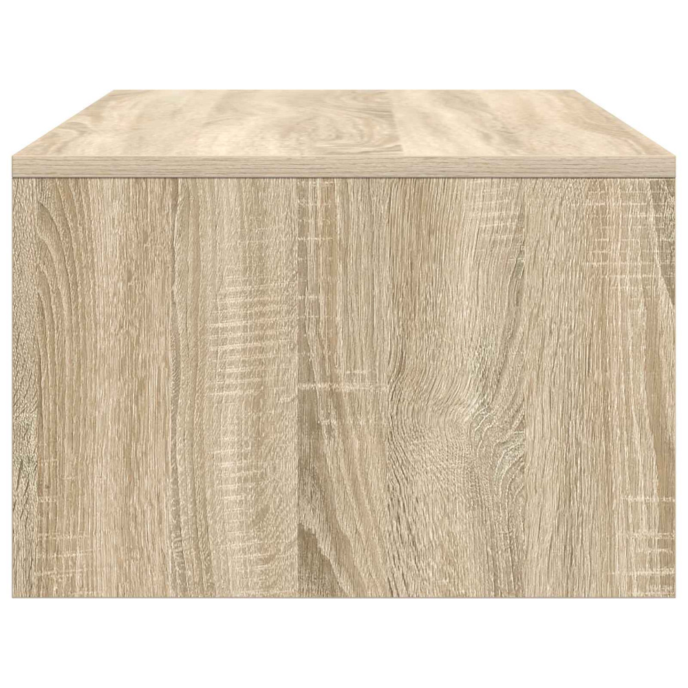 Produktbild för Väggmonterat skrivbord Väggmonterad Sonoma-ek 100 x 45 x 30 cm