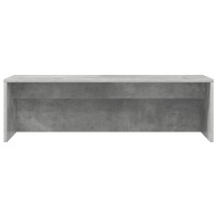 Produktbild för Väggmonterat skrivbord Väggmonterad Betonggrå 100 x 45 x 30 cm