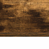 Produktbild för Väggmonterat skrivbord Rökt ek 100 x 45 x 30 cm Konstruerat trä
