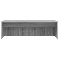 Produktbild för Väggmonterat skrivbord Väggmonterad Grå Sonoma 100 x 45 x 30 cm