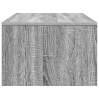 Produktbild för Väggmonterat skrivbord Väggmonterad Grå Sonoma 100 x 45 x 30 cm