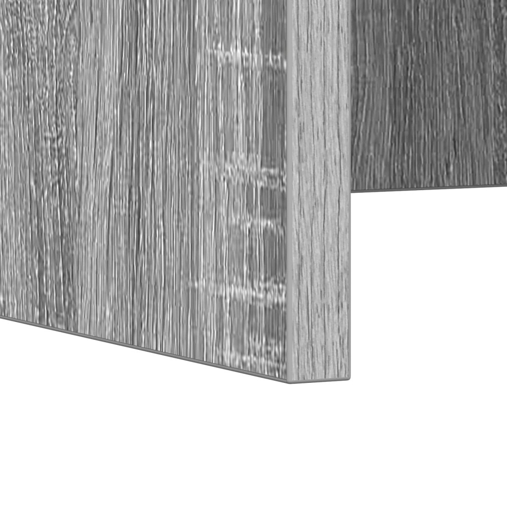 Produktbild för Väggmonterat skrivbord Väggmonterad Grå Sonoma 100 x 45 x 30 cm